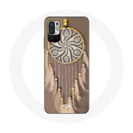 Coque Pour Xiaomi Poco M3 Pro Attrape Rêve Marron Capteur De Rêves