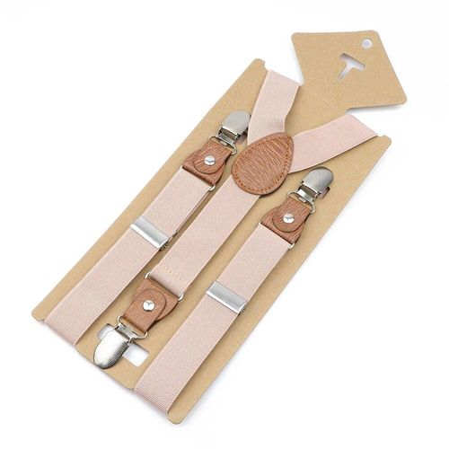 Porte-Jarretelles En Cuir Élastique Pour Enfants,Haute Qualité,Couleur Unie,Rayé,Rouge,Bleu Marine,Bretelles Réglables,Accessoires Scolaires Pour Enfants