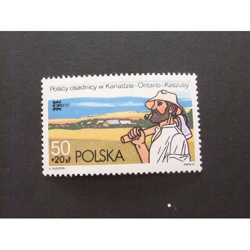 Pologne Polska Pologne 1986 Exposition Philatélique À Toronto Yvert 2911 ** Mnh