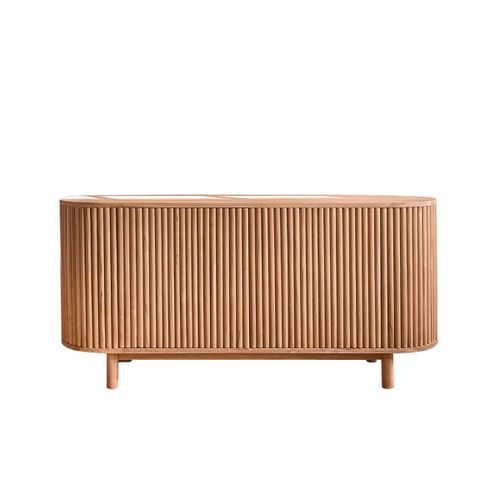 Buffet En Teck Massif 160 Cm