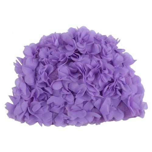 Bonnet de bain à fleurs