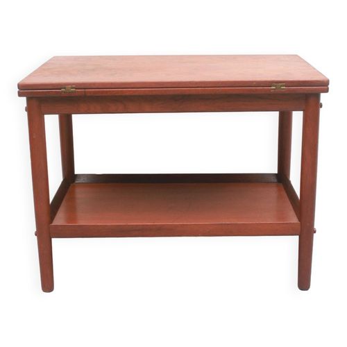 Table Daposappoint Grete Jalk Des Annes 1960 Pour Jeppesen En Teck Marron