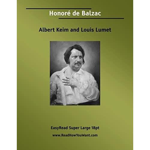 Honor De Balzac: [Easyread Super Large 18pt Edition]