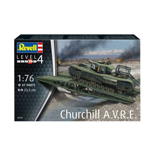 Maquettes  Churchill A.V.R.E.-Revell