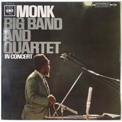 Thelonious Monk Big Band And Quartet In Concert 33t Japon