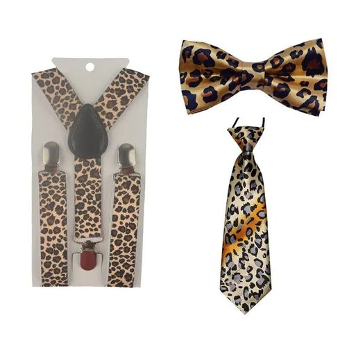 Ensemble De N?uds Papillon Réglables Pour Enfants,Porte-Jarretelles Pour Garçons,Couleurs Assorties,Accessoires Pour Enfants De 1 À 8 Ans,Haute Qualité,3 Pièces,Yhhtr0004
