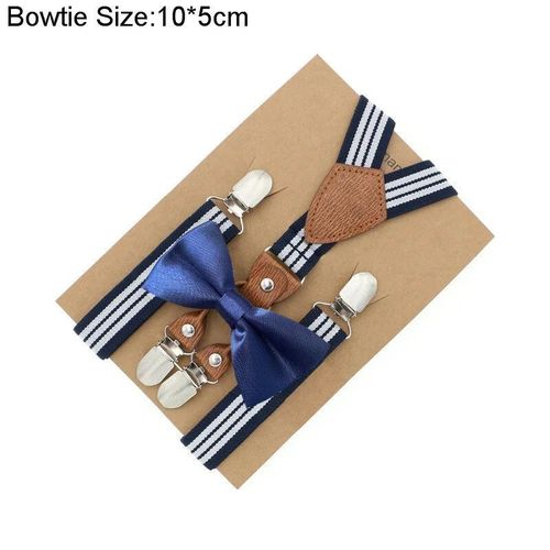 Accessoires De Mariage Pour Garçons,Bretelles Parfaitement Assorties,Motif Noble,N?ud Papillon,Ensemble De Tenues Assorties