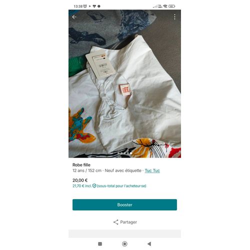 Très Belle Robe Entièrement Neuf