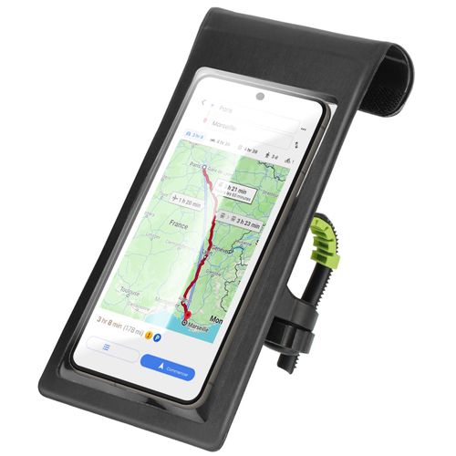 Support Vélo pour Smartphone Étanche Rotatif à 360° LinQ Noir