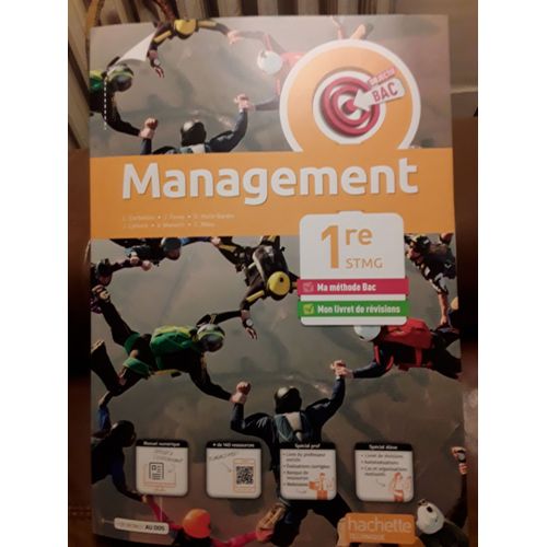 Management Objectif Bac 1re Stmg, Version Professeur Corrigé