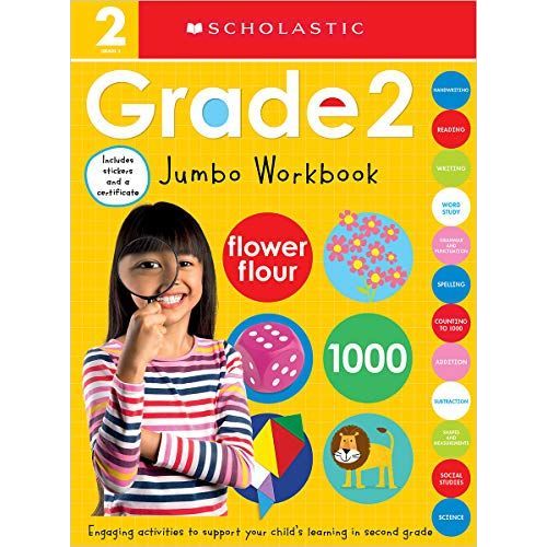 Second Grade Jumbo Workbook: Scholastic Early Learners (Jumbo Workbook)