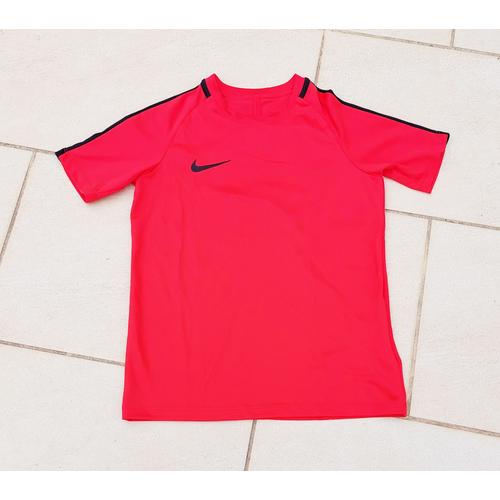 T-Shirt Garçon 8-10 Ans Nike Rouge Modèle Dri-Fit