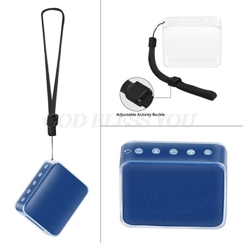 Étui de protection en TPU avec dragonne pour haut-parleur Bluetooth JBL GO 2, livraison directe