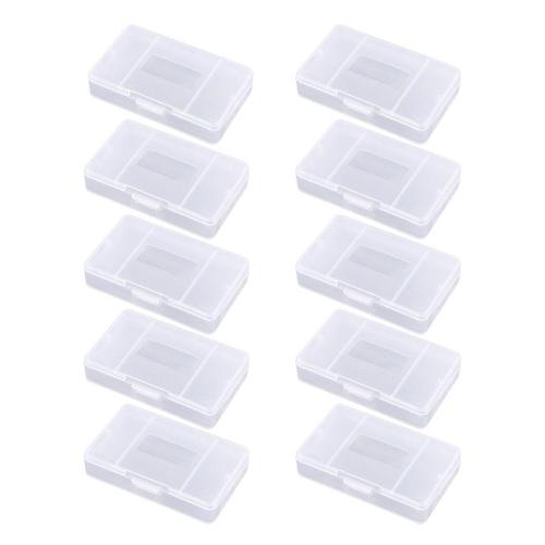 Lot De 10 Cartes De Jeu En Plastique Transparent, Étui À Cartouche, Housse Anti-Poussière Pour Nin Tendo Game Boy Advance Gba