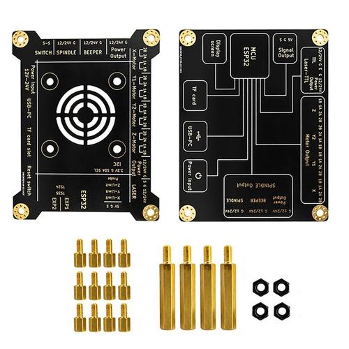 Carte mère DLC32 V2.0 avec contrôle hors ligne ESP32-Wroom-32U Mode WIFI pour Machine de gravure Laser de bureau, bricolage universel