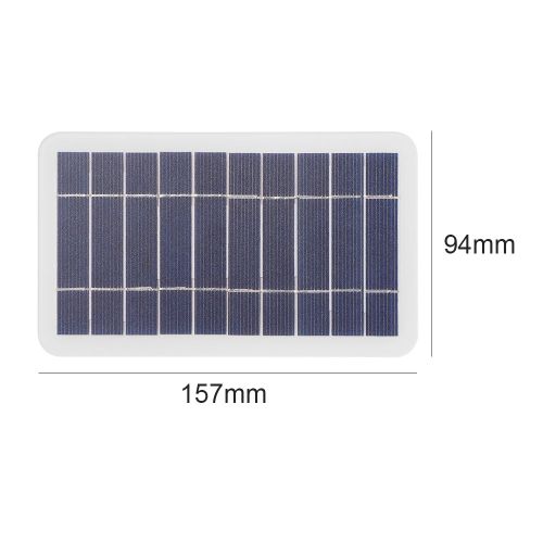 Panneau Solaire 5v 2w 400ma, Sortie Usb, Pour L'extérieur, Système Solaire Portable, Pour Voyage, Chargeur De Téléphone Portable, Pour Samsung Xiaomi