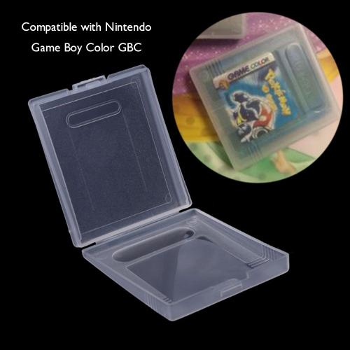 Étui À Cartes De Jeu En Plastique Transparent, 5 Pièces, Housse De Protection Anti-Poussière Pour Cartouche, Pour Nintendo Game Boy, Couleur Gbc