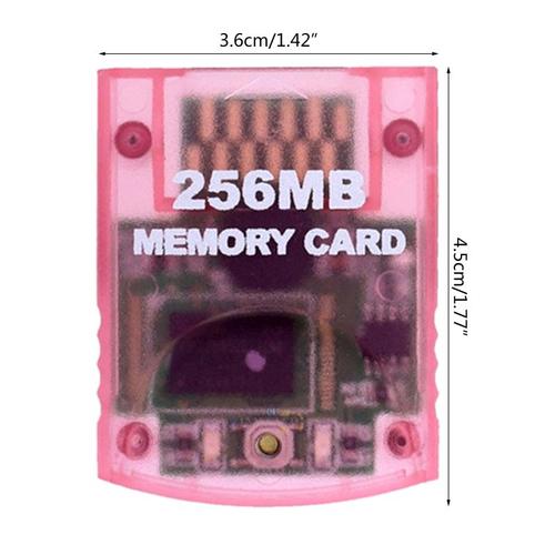 Carte Mémoire De Remplacement De 256 Mo Pour Gamecube, Carte Mémoire De 256 Mo Compatible Avec Gamecube Et Console Wii