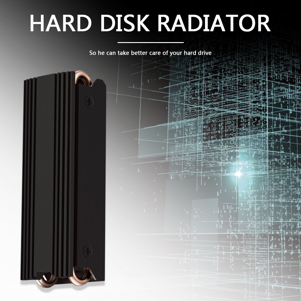 Refroidisseur de disque SSD NVME en alliage d'aluminium, dissipateu...