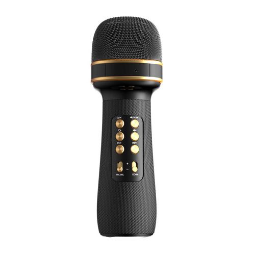 Microphone karaoké Compatible Bluetooth WS-898, portable, sans fil, musique, chant, FM, changement de voix, lecteur Audio, haut-parleur