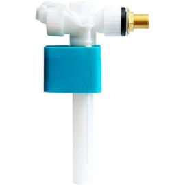 Mécanisme wc interrompable chromé + robinet flotteur standard – garis –  w03-4500g – Garis