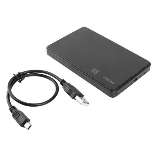 Boîtier Plastique Adaptateur De Disque Dur Usb 2.0/3.0 De 3 To, Boîtier Externe Pour Pc Portable 2.5 Pouces Sata Ssd Hdd