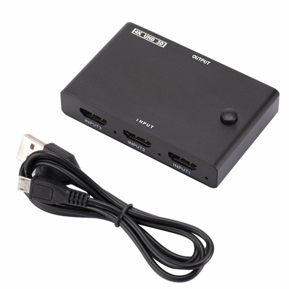 Adaptateur HDMI pour Xiaomi Mi Box, commutateur bidirectionnel 4K HD