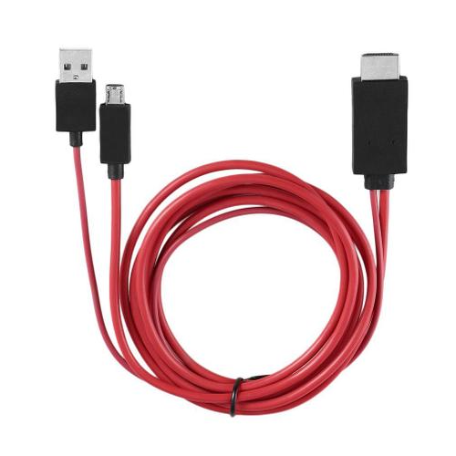câble professionnel Micro USB vers HDMI, 11 broches, 1080p, pour Samsung Galaxy S1-4 Note1-4 S4 I9500 S3 I9300