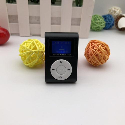 Mini lecteur MP3 Portable en métal avec écran LCD, avec Clip, Jack 3.5mm, Support de carte TF 32 go, meilleur cadeau