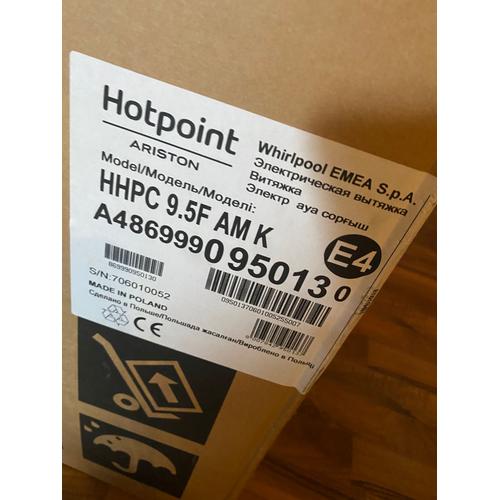 Ariston Hotte 90cm Cheminee Inox - HHPC 9.5F AM X