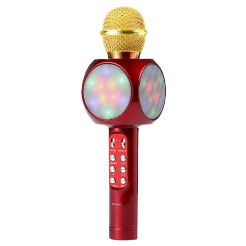 Microphone stéréo sans fil Bluetooth WS-1816, 1 pièce, haut-parleur stéréo pour Smartphone, chant amusant