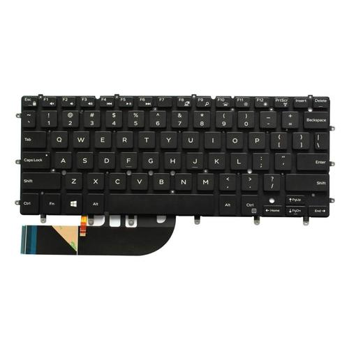 Clavier d'ordinateur portable espagnol noir, disposition américaine, avec rétroéclairage pour DELL Inspiron XPS 13 7000 7347 7348 7352 7353 7359 15 7547