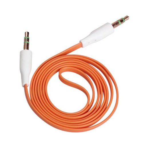 Câble auxiliaire Audio stéréo, Jack 3.5mm/1m, pour iPhone, iPod, MP3, TV, ordinateurs, lecteurs CD, VCD, DVD, 3.5mm