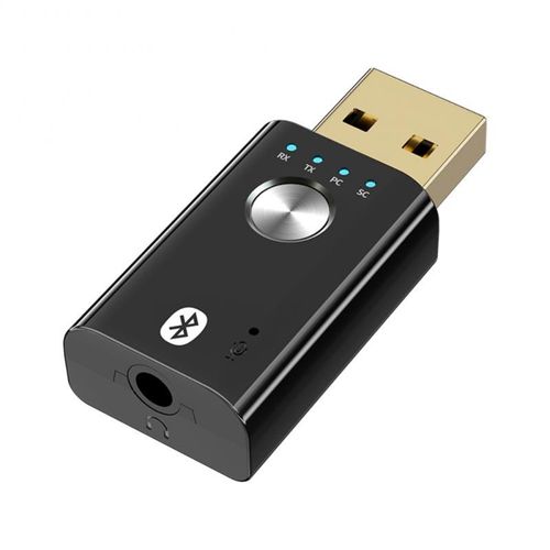 Adaptateur USB sans fil bluetooth 5.0, 4 en 1, Jack 3.5mm, AUX, BT, récepteur Audio, transmetteur pour voiture, TV, haut-parleur, adaptateur stéréo