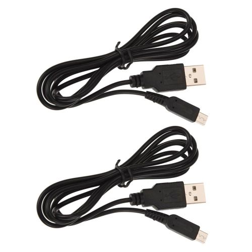 Câble De Chargement Usb Haute Vitesse Pour Nintendo 2ds/Ndsi/3ds, 2 Pièces, Léger, Portable, Facile D'Accès