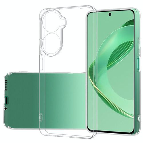 Coque Pour Huawei Nova 12 Se Et Nova 11 Se - Housse Etui Silicone Gel Fine + Verre Trempe - Transparent Tpu