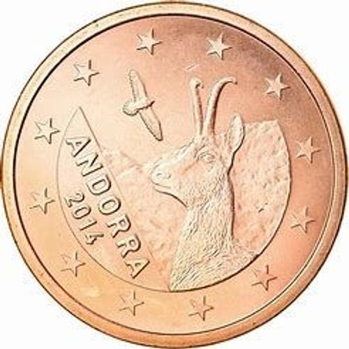 Piece Nonnaie 2 Centime Euros Andorre 2017