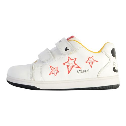 Basket Cuir Geox Enfant New Flick