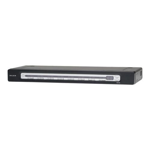 Belkin OmniView PRO3 USB & PS/2 16-Port KVM Switch - Commutateur KVM - 16 x KVM port(s) - de bureau, Montable sur rack