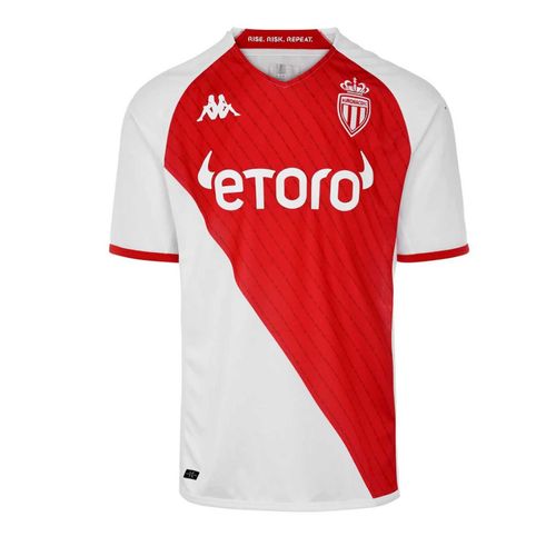 Maillot Kappa Enfant Kombat Domicile As Monaco Officiel Football