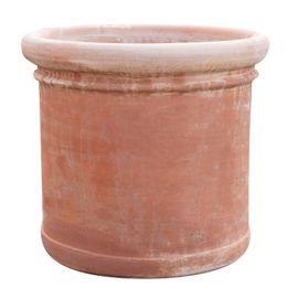 Vase Conca Vieilli, Terre Cuite Toscane L62xpr62xh55 Cm