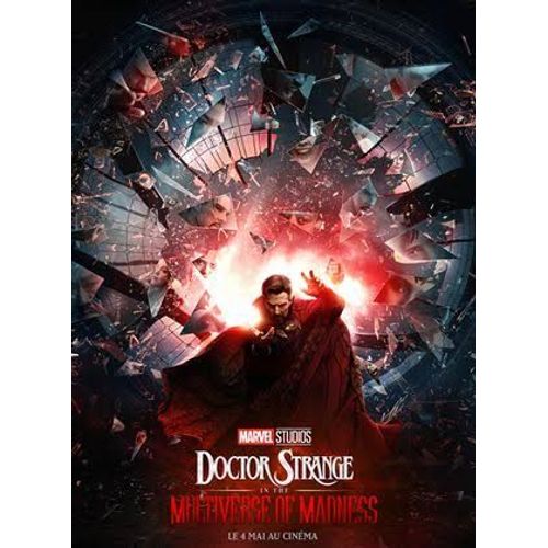 Doctor Strange In The Multiverse Of Madness Véritable Affiche De Cinéma 120x160 Cm Pliée 120 X 160