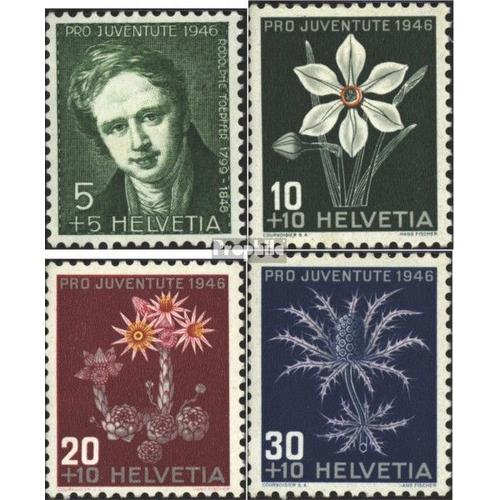 Suisse 475-478 (Édition Complète) Neuf 1946 Pro Juventute