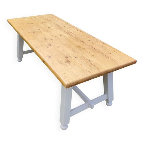Grande Table Manger En Bois Pin Bois