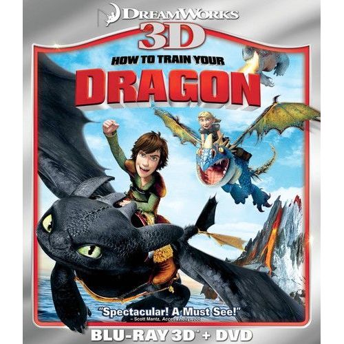How To Train Your Dragon [Blu-Ray 3-D] With Dvd, Widescreen, Subtitled, 3d, A