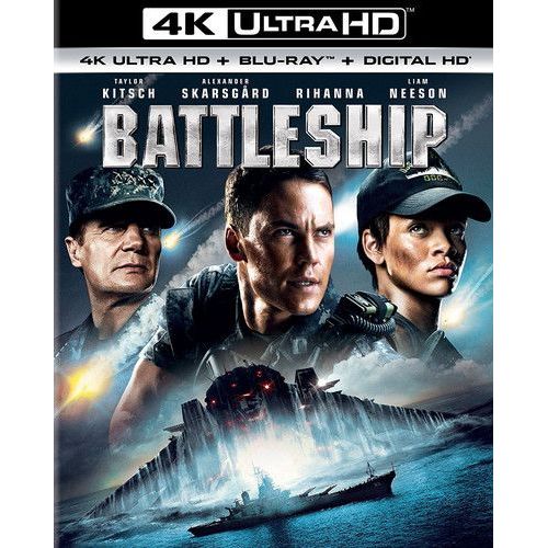 Battleship [Ultra Hd] With Blu-Ray, Uv/Hd Digital Copy, 4k Mastering, Digital
