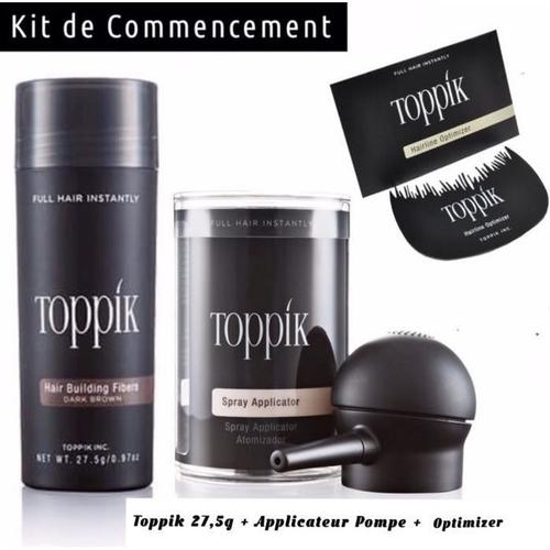 Toppik Kit De Commencement Poudre De Cheveux ( Châtain Normal ) 