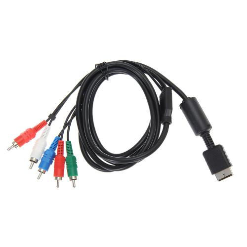 Câble Audio-Vidéo Av A/V, 1.8m/6ft, Pour Hdtv, Adaptateur De Jeu Mince Pour Sony Playstation 2 3 Ps2 Ps3