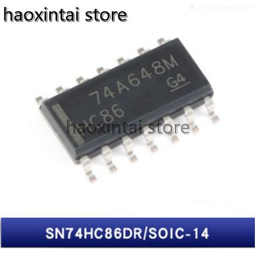 10PCS SN74HC86DR SN74HC86N SMD D'origine SN74HC86DR SN74HC86N en ligne à quatre voies à 2 entrées exclusif OU porte puce logique