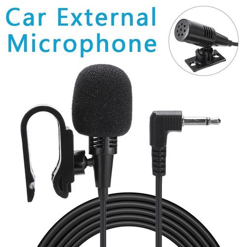Microphone Audio de voiture avec prise Jack 3.5mm, Mini Microphone